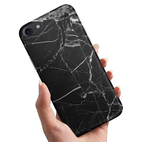 Cover / Mobilcover til iPhone 5 / 5S / SE - Marmor Multicolor