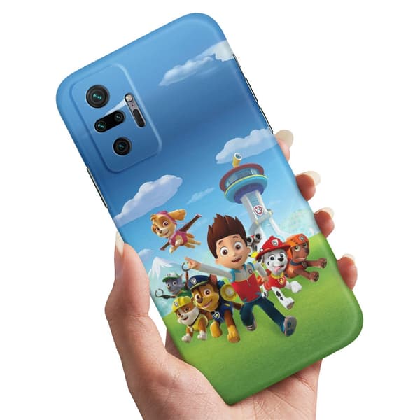 Deksel / Mobildeksel til Xiaomi Redmi Note 10 Pro - Paw Patrol