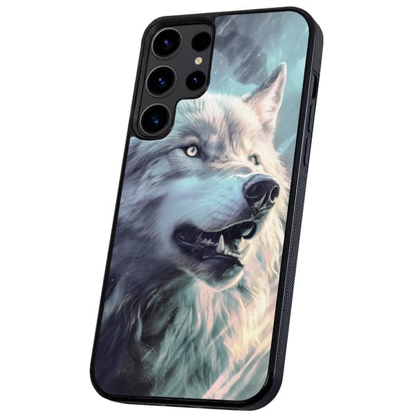 Samsung Galaxy S23 Ultra - Deksel/Mobildeksel Wolf