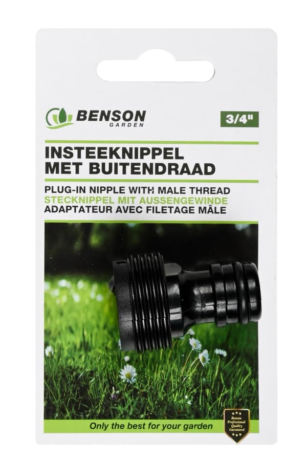 Snabbkoppling hane 3/4"