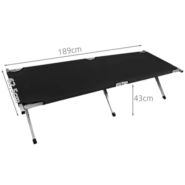 Tältsäng / Campingsäng - Hopfällbar