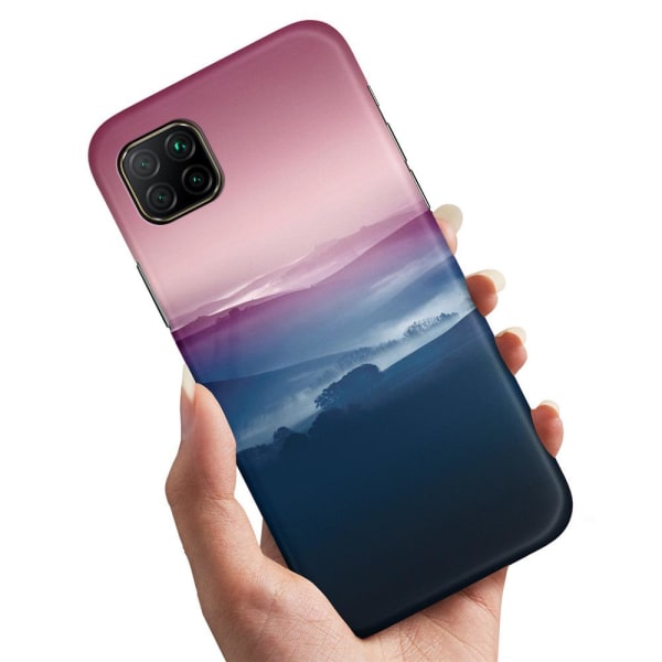 Huawei P40 Lite - Cover/Mobilcover Farverige Dale