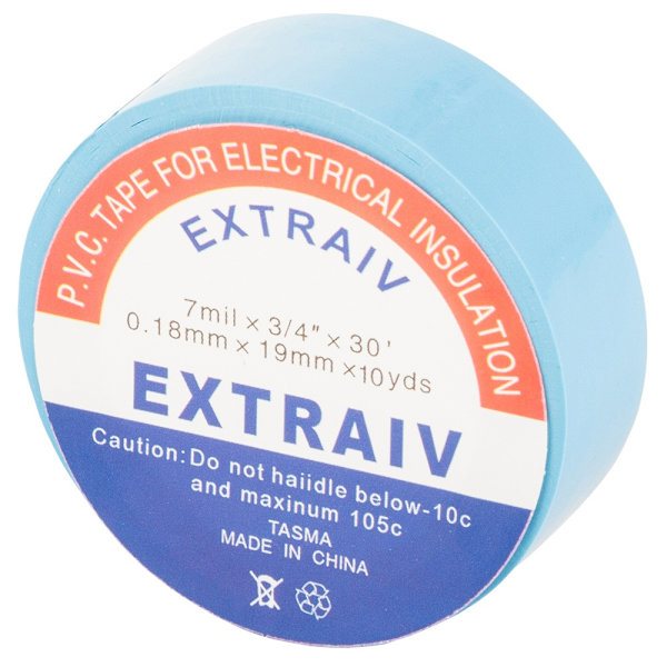 Eltejp / PVC-tejp - 9m