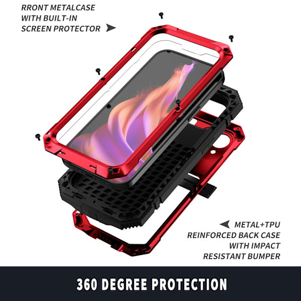 iPhone 15 -sarja - Shockproof Kuori/Puhelinkuori – Vedenpitävä iPhone 15 Plus
