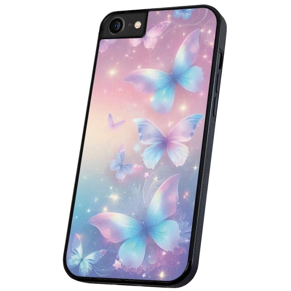 iPhone 6/7/8/SE - Cover/Mobilcover Butterflies