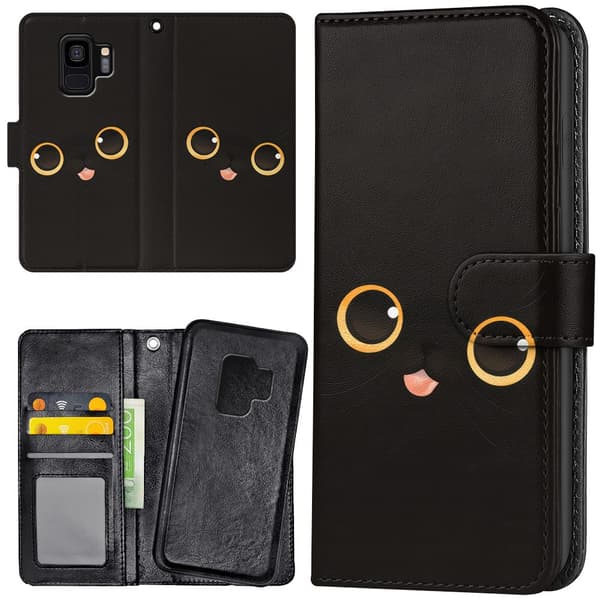 Samsung Galaxy S9 - Lommebok Deksel Cat