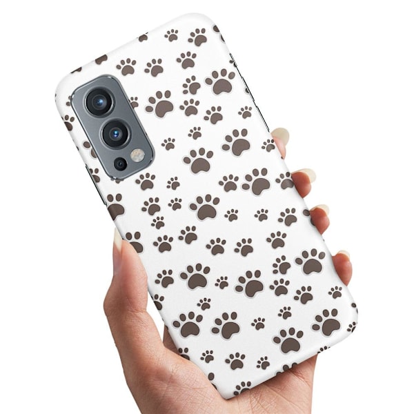 OnePlus Nord 2 5G - Skal/Mobilskal Paw Pattern