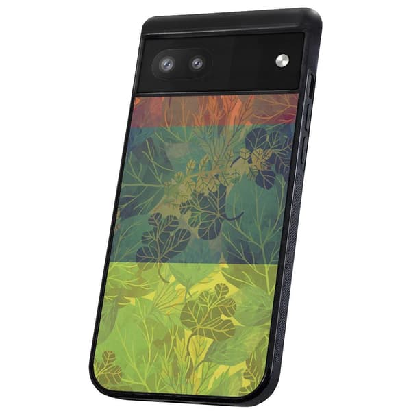 Google Pixel 6A - Cover/Mobilcover Bladmønster