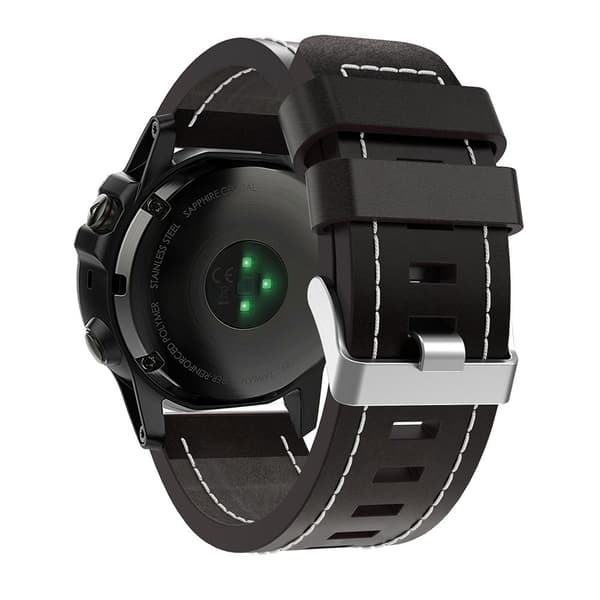 Garmin Læderrem / Armbånd - 26mm Tactix Delta
