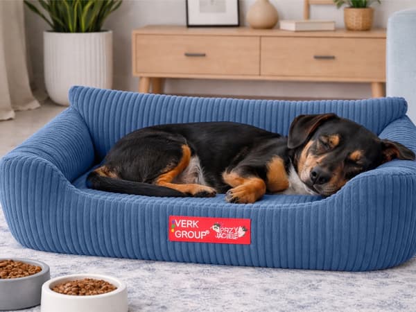 Hund- och kattbädd liten halkfri Dark blue