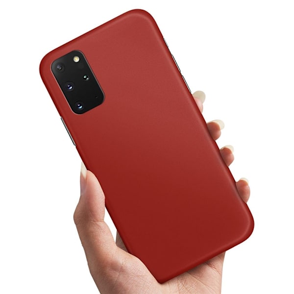 Samsung Galaxy S20 Plus - Cover/Mobilcover Mørkrød Dark red