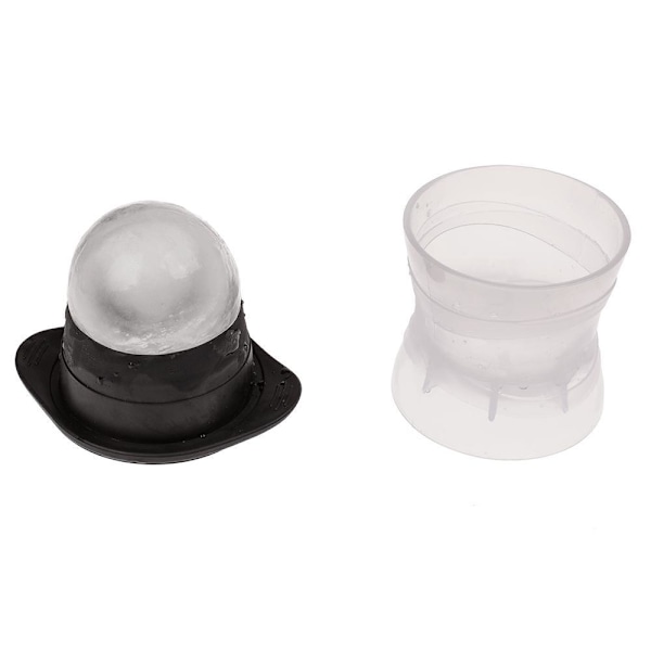 Istärningsform Kula XL - Rund Form för Is - 11 x 8 cm Transparent 1-Pack