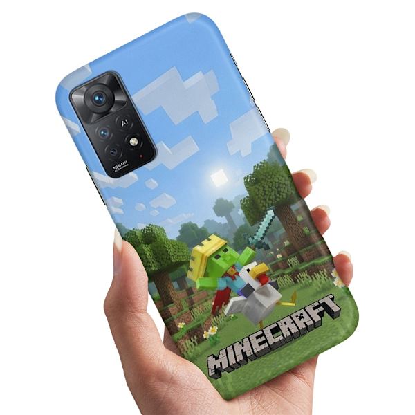 Deksel / Mobildeksel til Xiaomi Redmi Note 11 - Minecraft