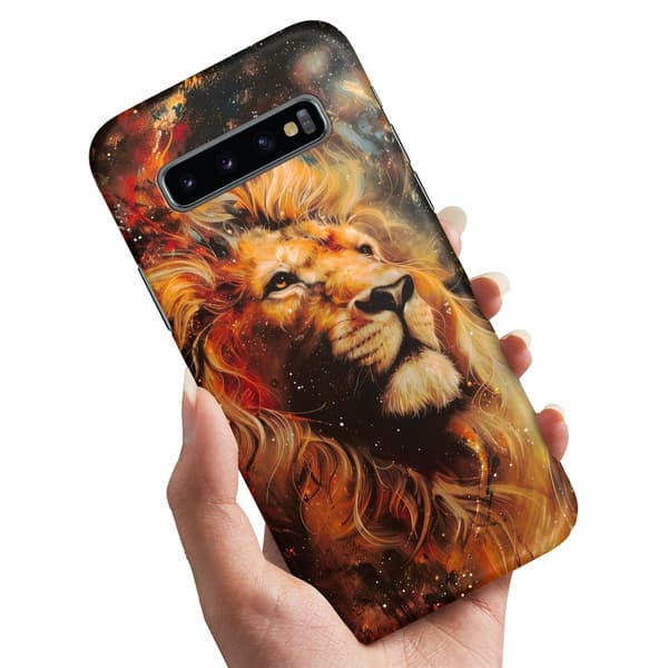 Deksel / Mobildeksel til Samsung Galaxy S10e - Lion