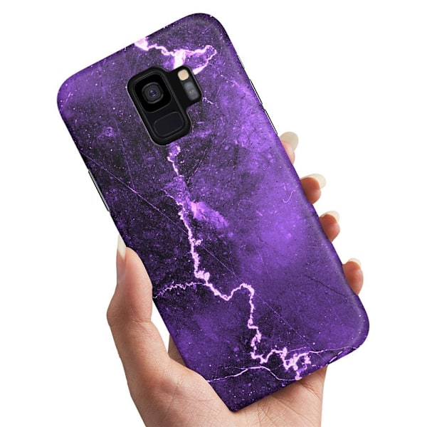 Samsung Galaxy S9 - Deksel/Mobildeksel Marmor Multicolor