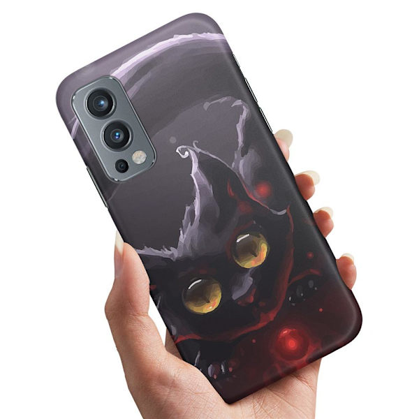 OnePlus Nord 2 5G - Skal/Mobilskal Svart Katt