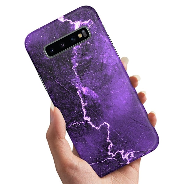 Deksel / Mobildeksel til Samsung Galaxy S10e - Marmor Multicolor