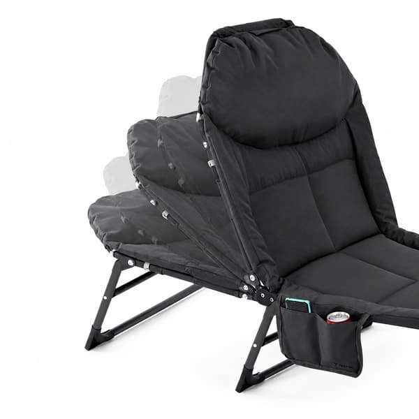 Sammenklappelig solseng til camping og hjemmet – 150 kg 1-Pack
