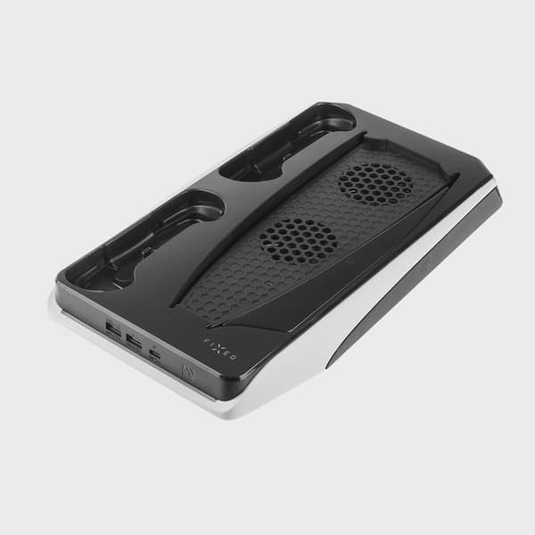 FIXED Multifunktionell PS5 kyl-/laddstation
