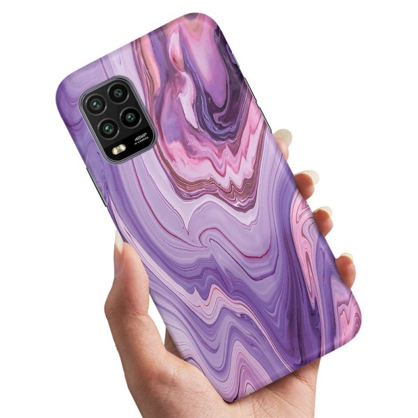 Xiaomi Mi 10 Lite - Deksel/Mobildeksel Marmor Multicolor