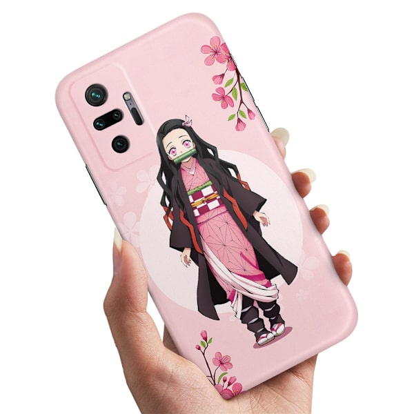 Deksel / Mobildeksel til Xiaomi Redmi Note 10 Pro - Anime