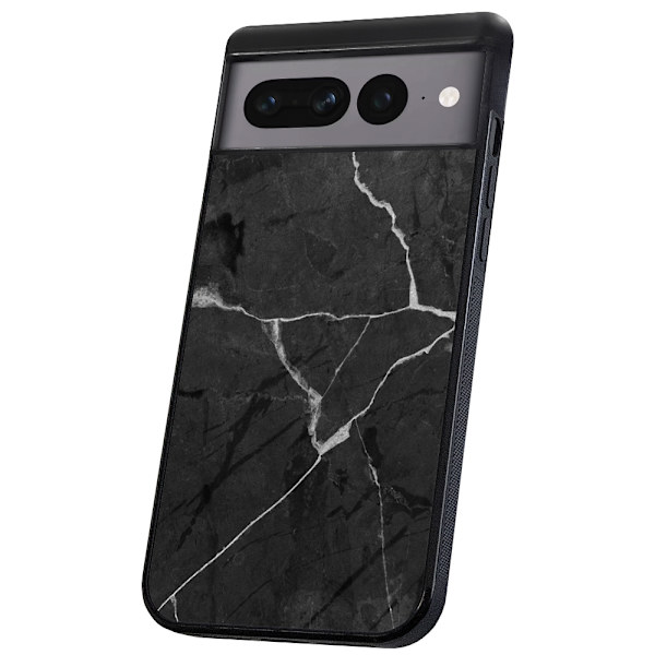 Google Pixel 7A - Deksel/Mobildeksel Marmor