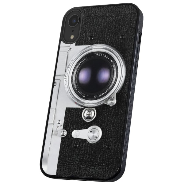 iPhone XR - Cover/Mobilcover Retro Kamera
