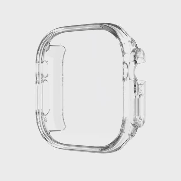 FIXED PURE Skyddsfodral och glas för Apple Watch 49 mm