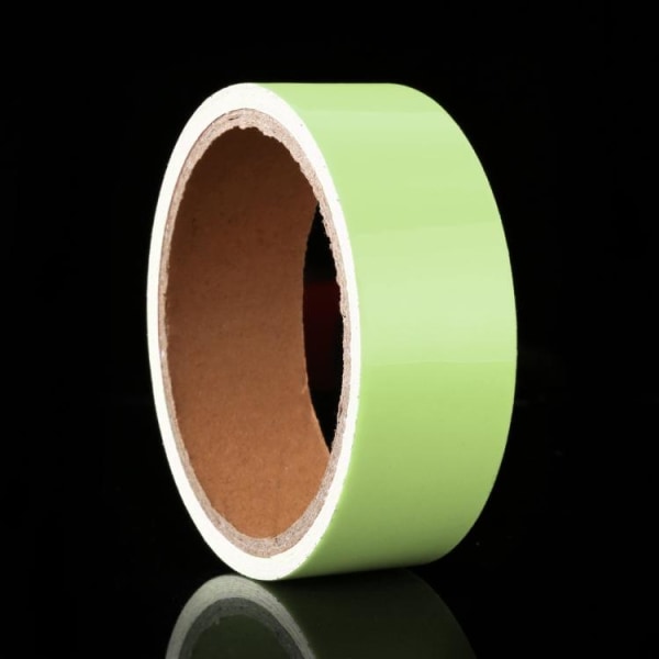 Självlysande Tejp Grön / Glow in the Dark - 3 cm x 10 meter Grön