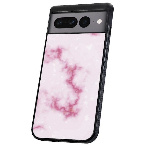 Google Pixel 7 Pro - Deksel/Mobildeksel Marmor