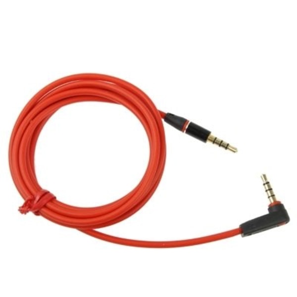 90 cm kabel for Beats by Dr.Dre / Vinklet 3,5 mm AUX Red 5b76 | Red | 22 |  Fyndiq