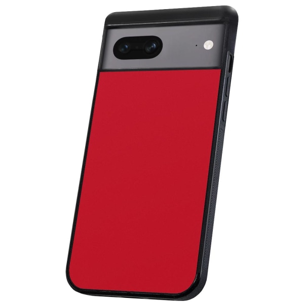 Google Pixel 7 - Cover/Mobilcover Rød