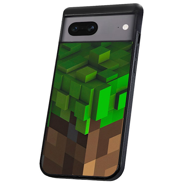 Google Pixel 7 - Deksel/Mobildeksel Minecraft