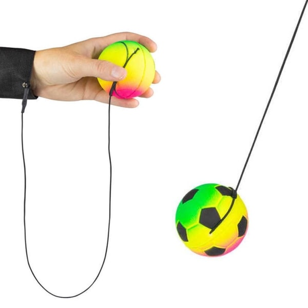 Reflexboll - Armband med boll för att träna reflexer multifärg