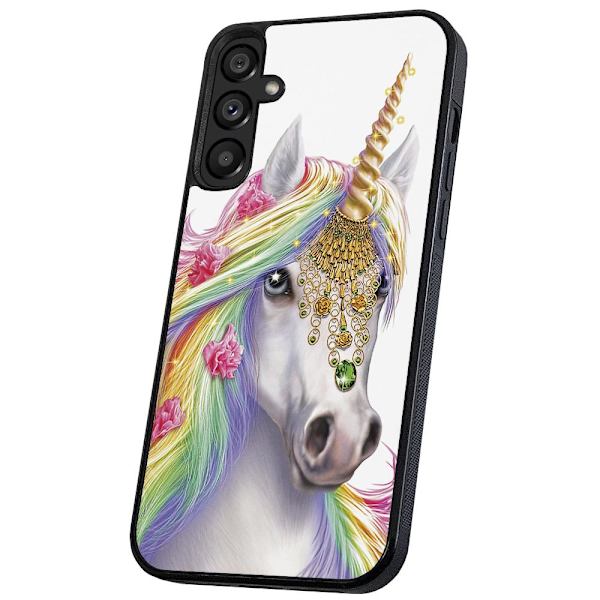 Samsung Galaxy A13 5G/A04s - Kuoret/Suojakuori Unicorn/Yksisarvi