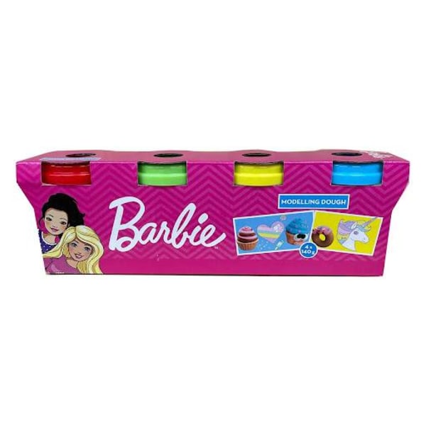 Barbie Model / Clay - Lege ler - 4 farver Multicolor
