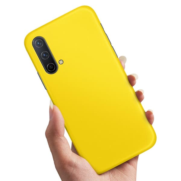 Deksel / Mobildeksel til OnePlus Nord CE 5G - Gul Multicolor