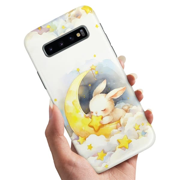 Cover / Mobilcover til Samsung Galaxy S10 - Bunny
