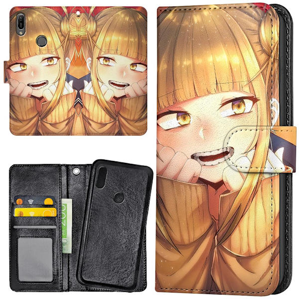 Huawei Y6 (2019) - Lompakkokotelo/Kuoret Anime Himiko Toga