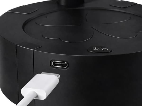 Vattenpump dispenser USB flaska Black