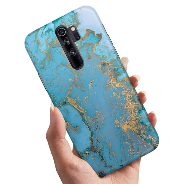 Cover / Mobilcover til Xiaomi Redmi Note 8 Pro - Marmor Multicolor