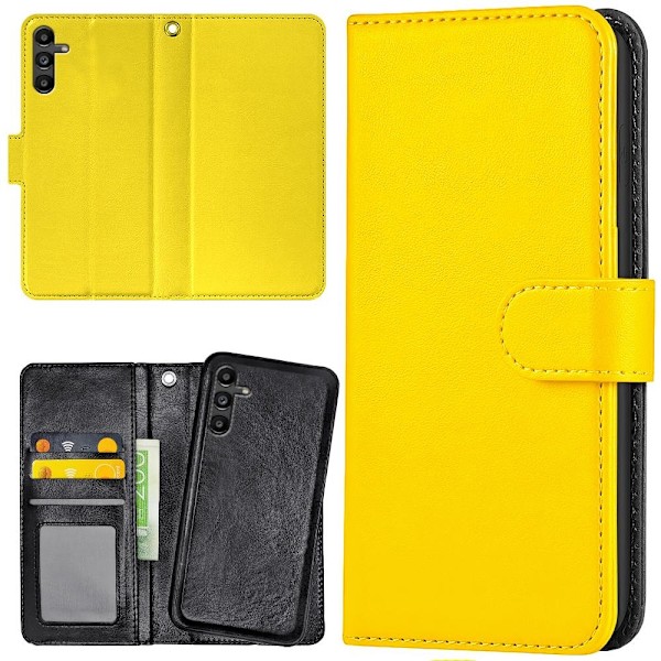 Samsung Galaxy A35 5G - Mobilcover/Etui Cover Gul