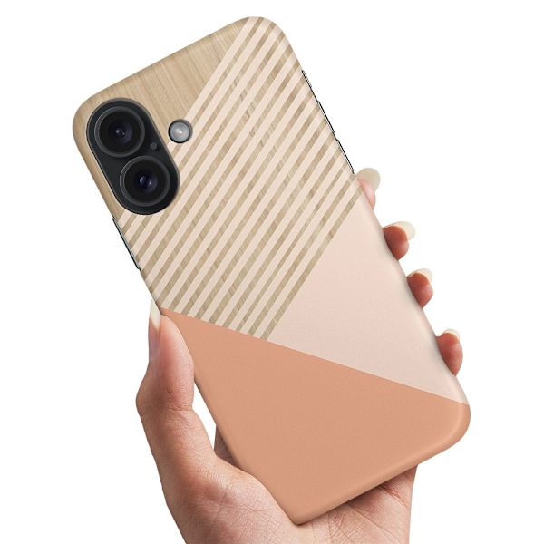 iPhone 16 Plus - Skal/Mobilskal Träkonst