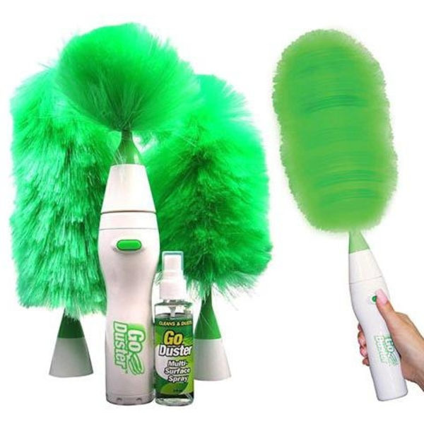 Elektrisk Dammvippa - Go Duster Green