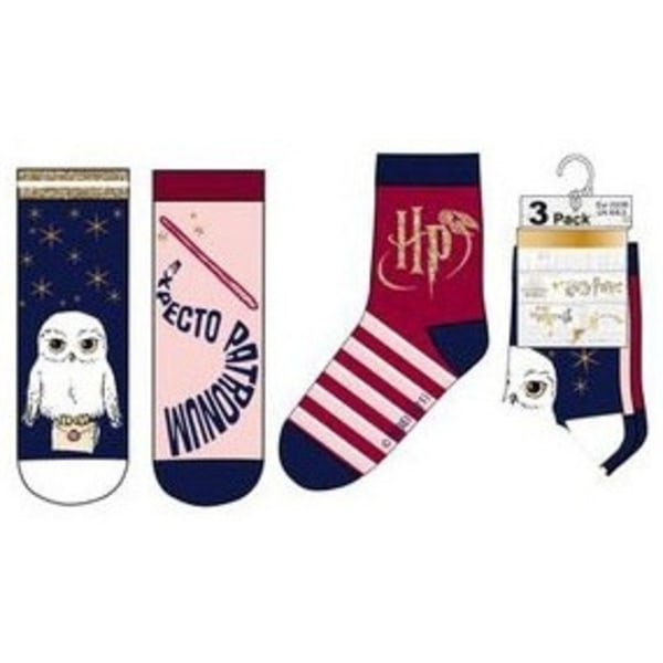 Harry Potter Barnstrumpor / Strumpor för Barn - 3-Pack 23/26