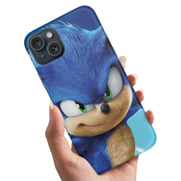 iPhone 15 Plus - Deksel/Mobildeksel Sonic the Hedgehog