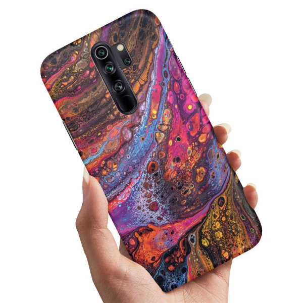 Xiaomi Redmi Note 8 Pro - Cover/Mobilcover Psykedelisk