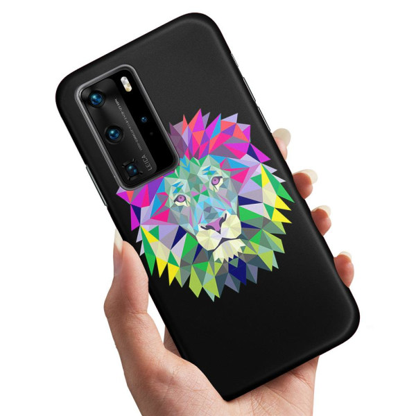 Huawei P40 - Cover / Mobile Cover Lion