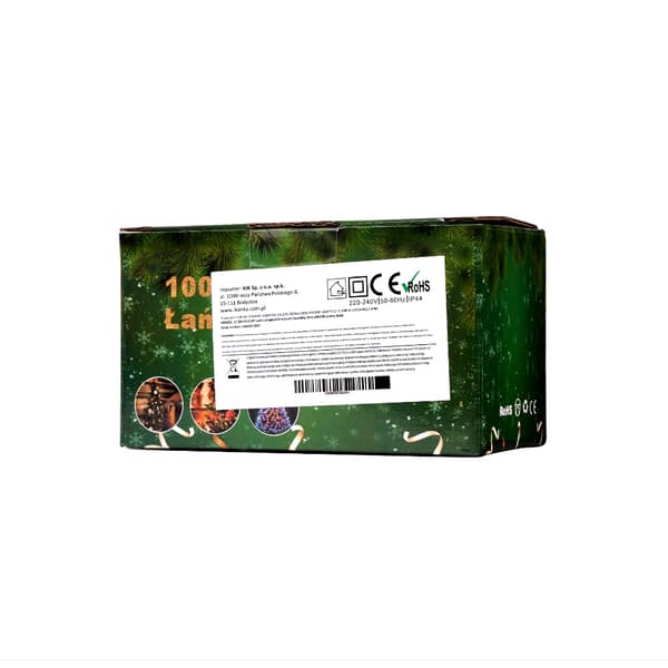 Julgransbelysning LED - 10m Kallvit