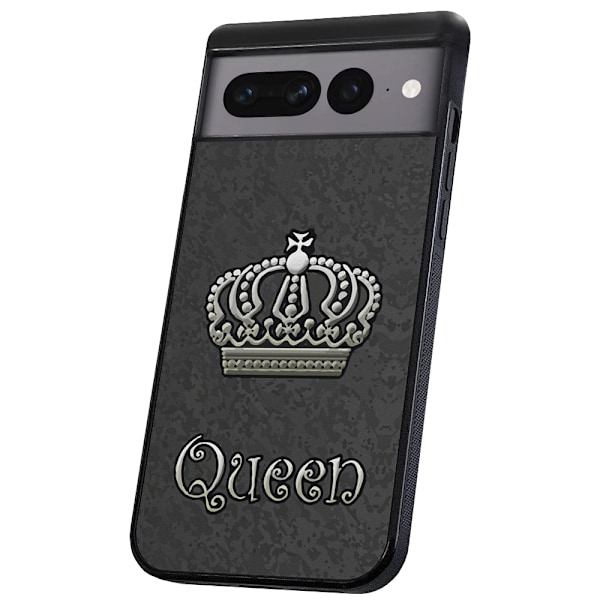 Google Pixel 9/9 Pro - Deksel/Mobildeksel Queen